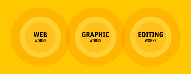 Web Design Works/Graphic Design Works/Editing Works